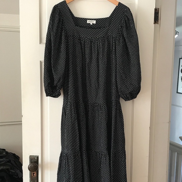 Horses Atelier Everything Dress in Black polka dot cotton, Size 3 / M-L - Picture 1 of 6